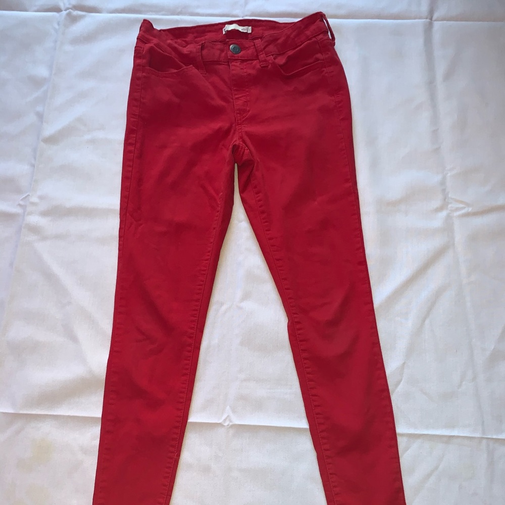 Red Jeggings